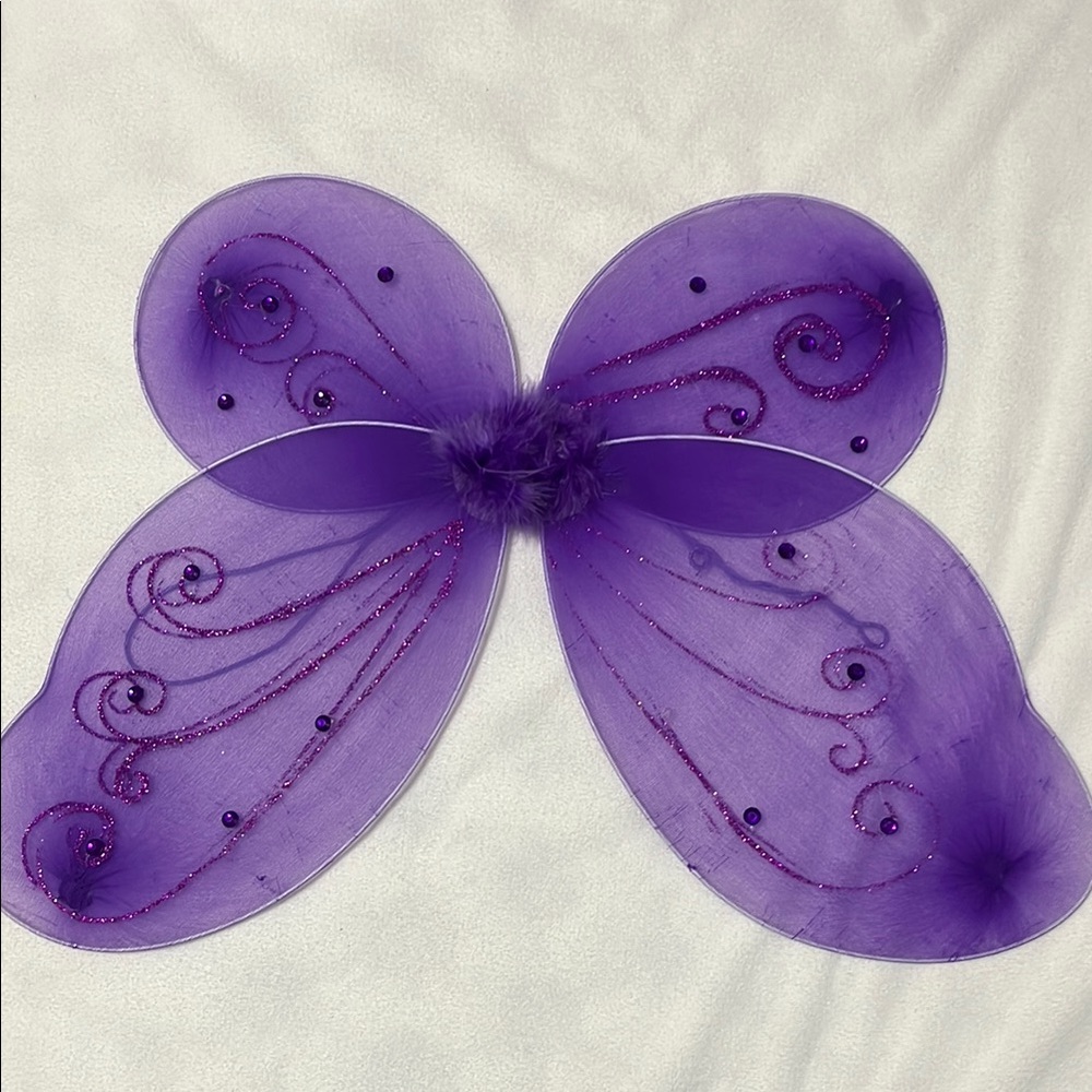Purple Fairy Wings